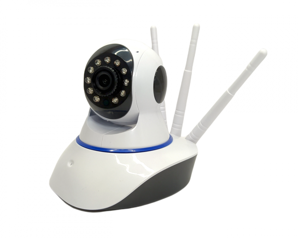 Câmera Robô 3 Antenas Ip Wifi 360º  Produto a Pronta Entrega no Brasil, Frete Grátis!