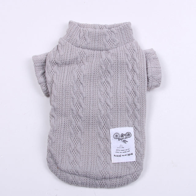 Roupinha de inverno Tricot Pets