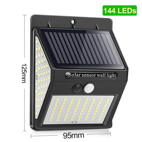 Refletor de LED solar portátil com sensor de movimento