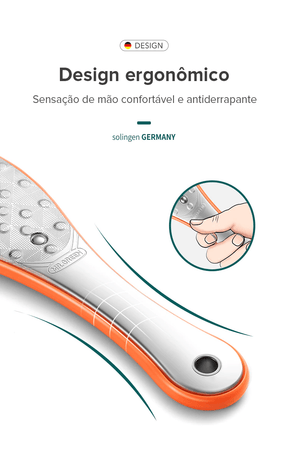 Removedor Profissional de Pele Morta e Calosidades Mr. Green - Tecnologia Alemã