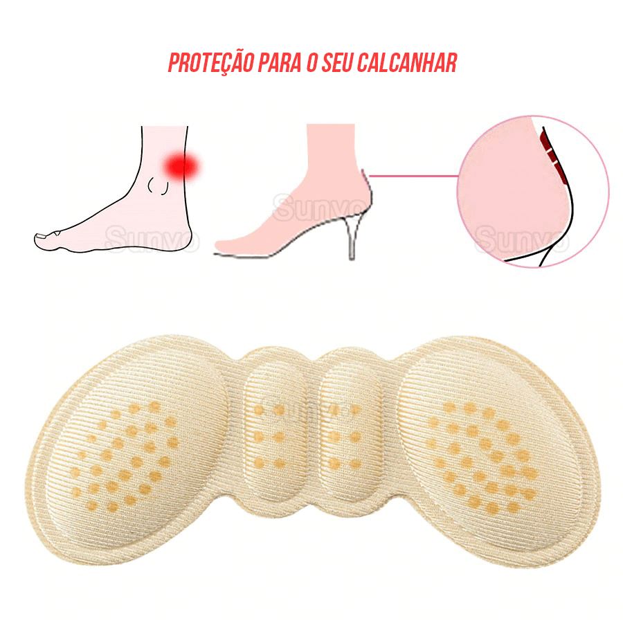 Adesivo Protetor de Calcanhar Jump (4 Pares)