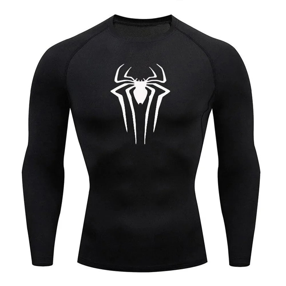 CAMISETA GYM SPIDERMAN LONG SLEEVE