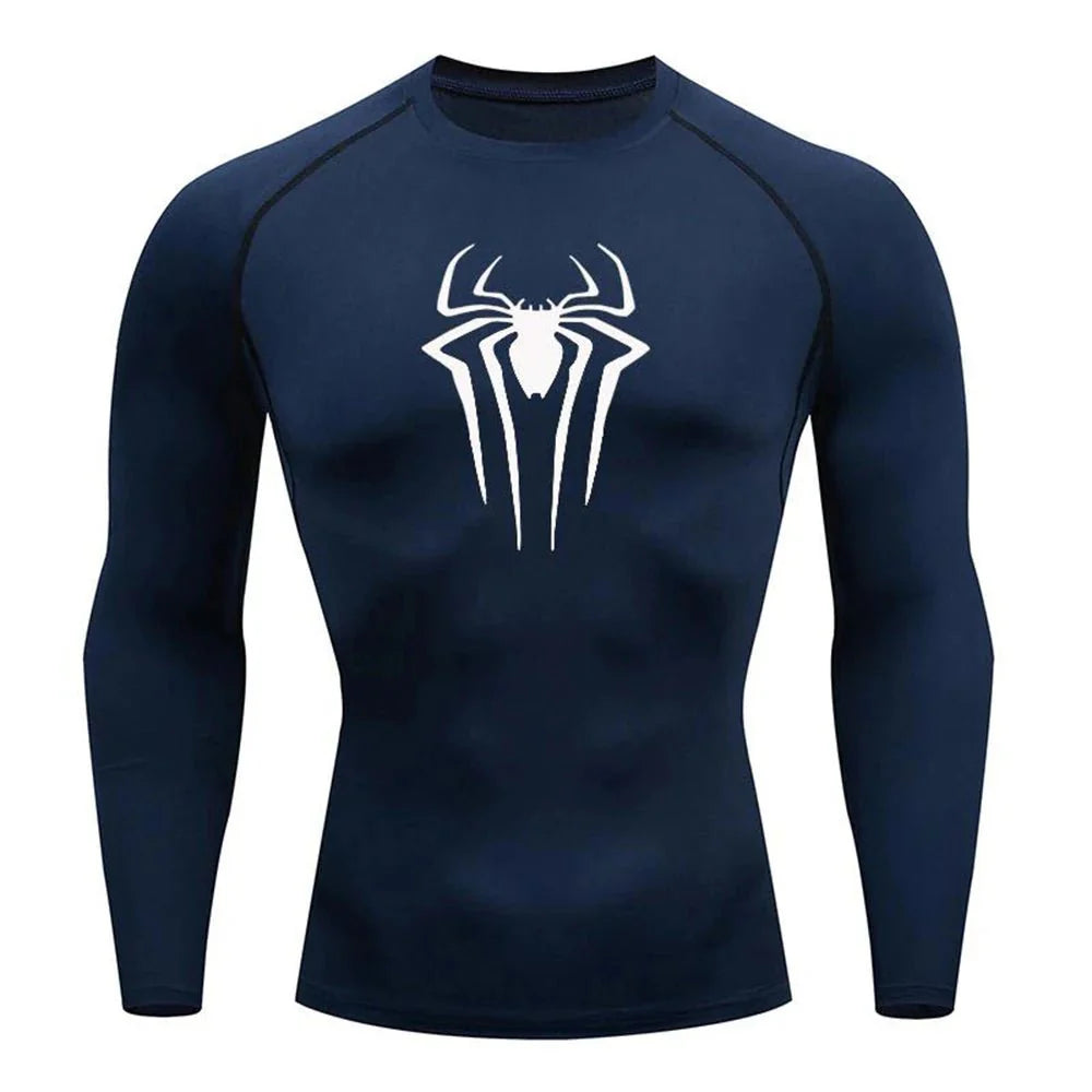 CAMISETA GYM SPIDERMAN LONG SLEEVE