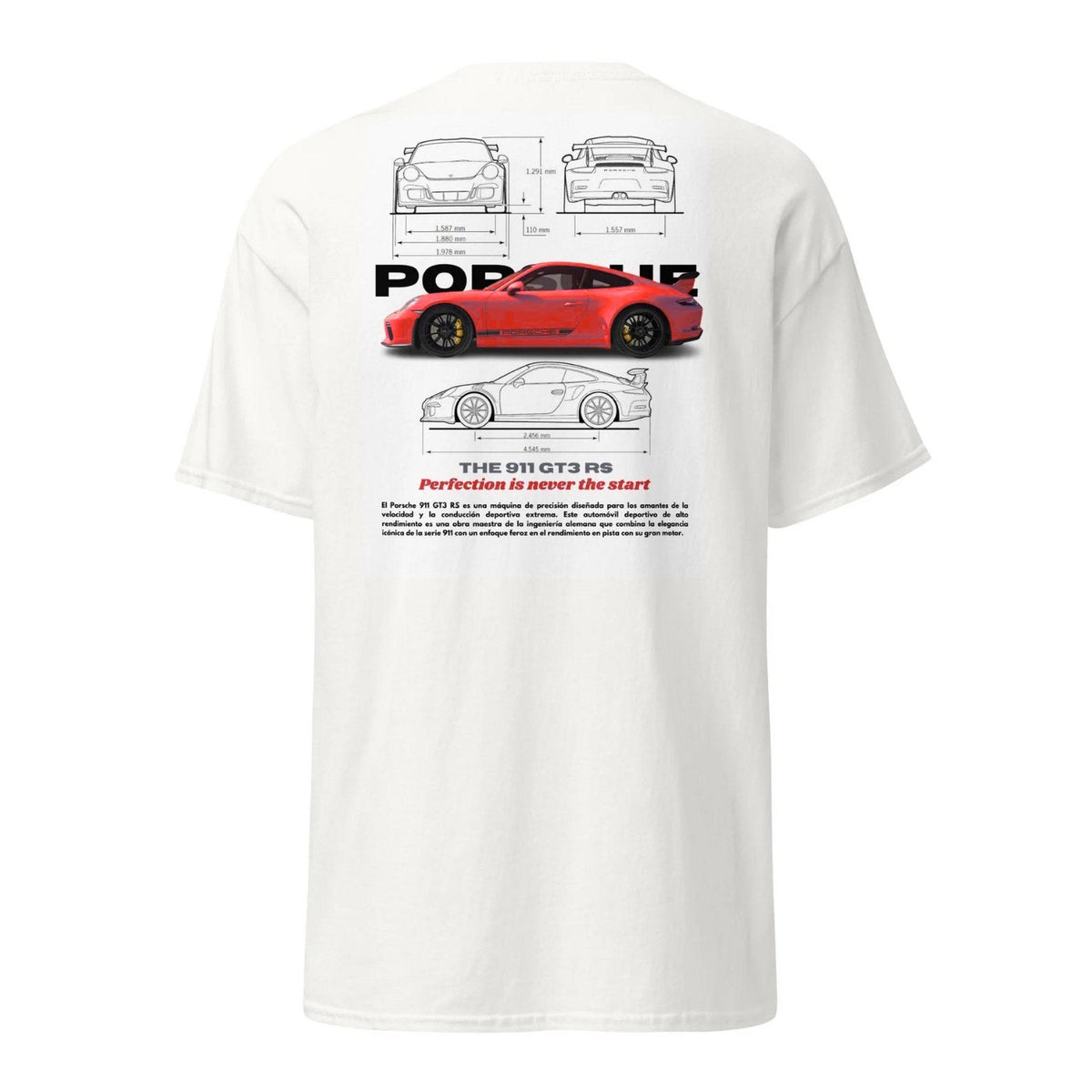 CAMISETA OVERSIZED PORSCHE GT3 RS