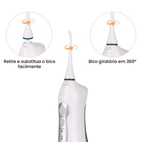 Irrigador Dental Deep Cleaning USB Recarregável