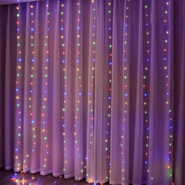 Luzes de LED Curtain para Decoração de Natal