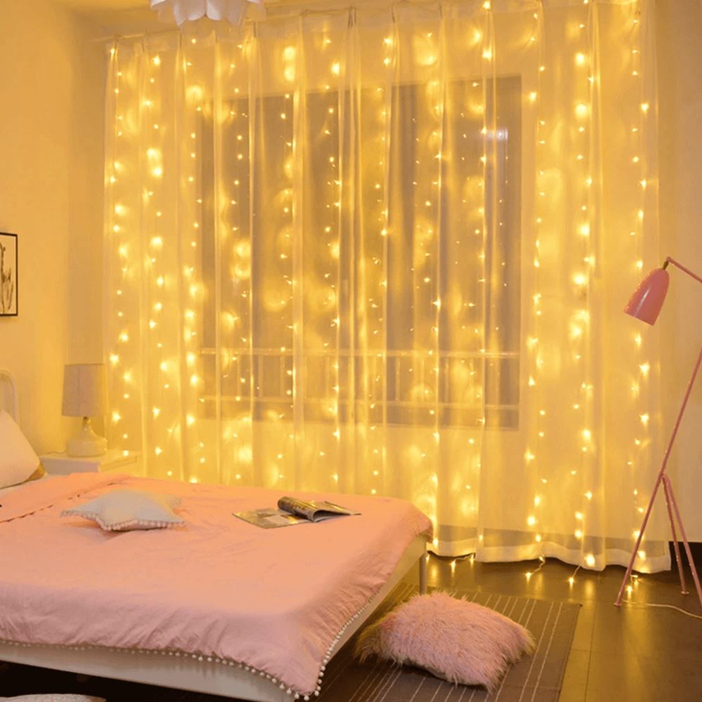 Luzes de LED Curtain para Decoração de Natal